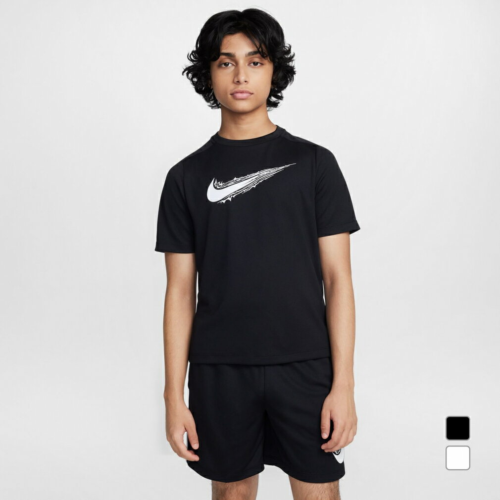 楽天アルペン楽天市場店最大10％OFFクーポン 【11/20〜11/27】 ナイキ ジュニア キッズ 子供 半袖 機能 Tシャツ YTH DF MULTI S/S トップ HBR HF8100 スポーツウェア NIKE