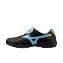 ミズノ MORELIA SALA ELITE TF モレリア サラ エリート ターフ Q1GB255014 フットサル サッカー トレーニングシューズ 2E : ブラック×ブルー MIZUNO
