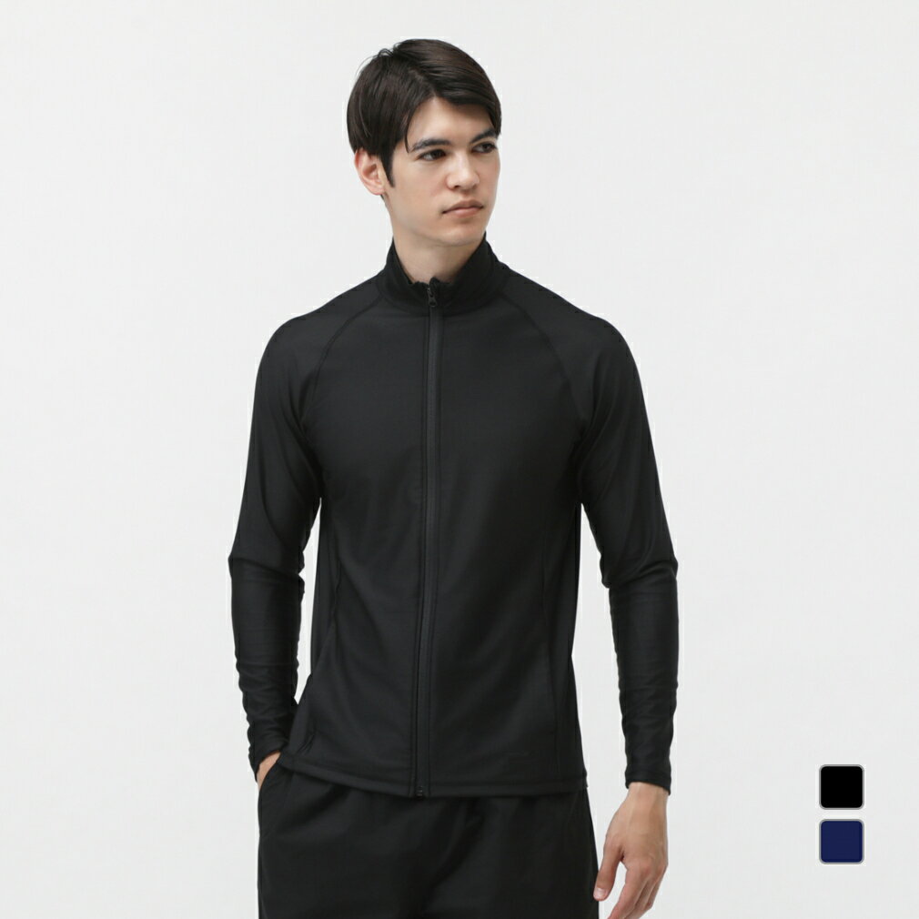 11/25限定★抽選で最大100％Pバック ティゴラ メンズ マリン ラッシュガード 長袖フルジップラッシュガード UPF50＋ TR-3M1215SSL TIGORA