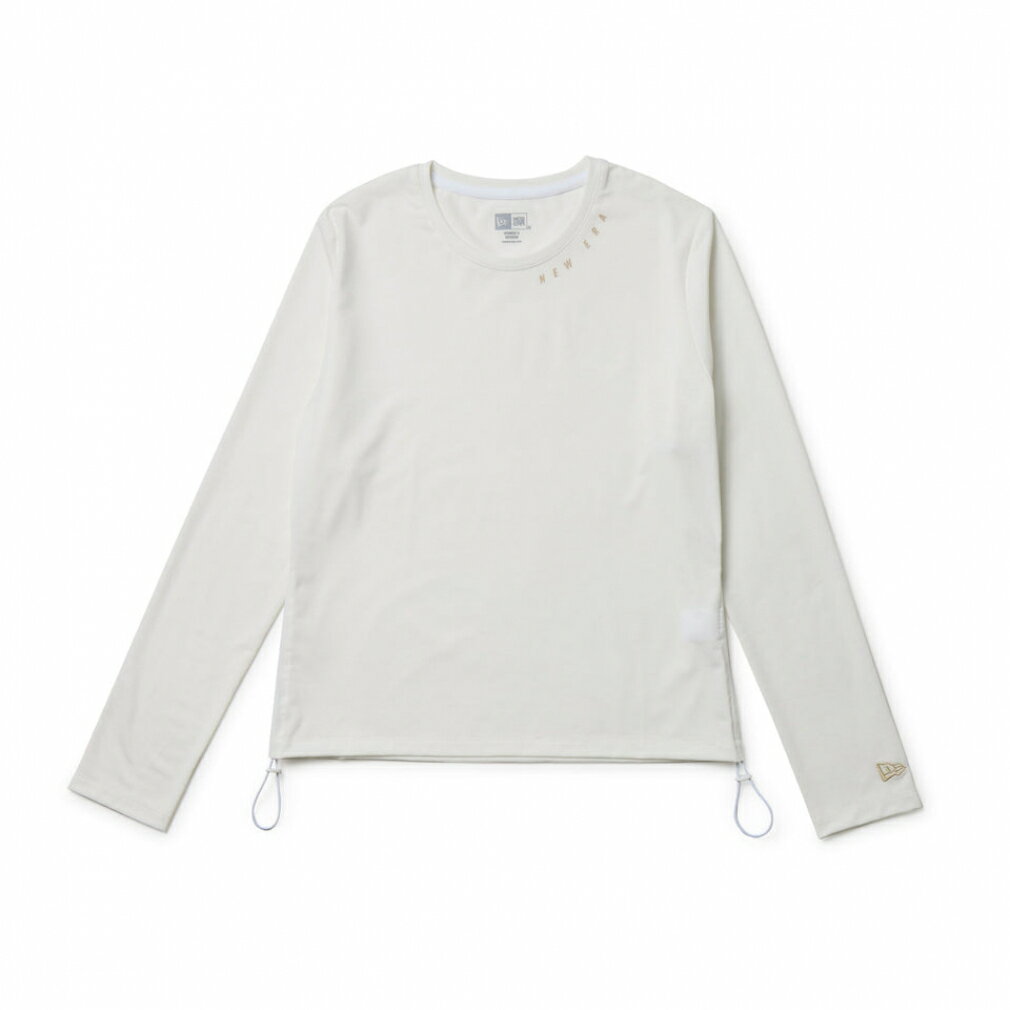 11/25限定★抽選で最大100%Pバック ニューエラ レディース 長袖 Tシャツ WPA LS DRAWSTRING TEE OFF 14674723 OWH...