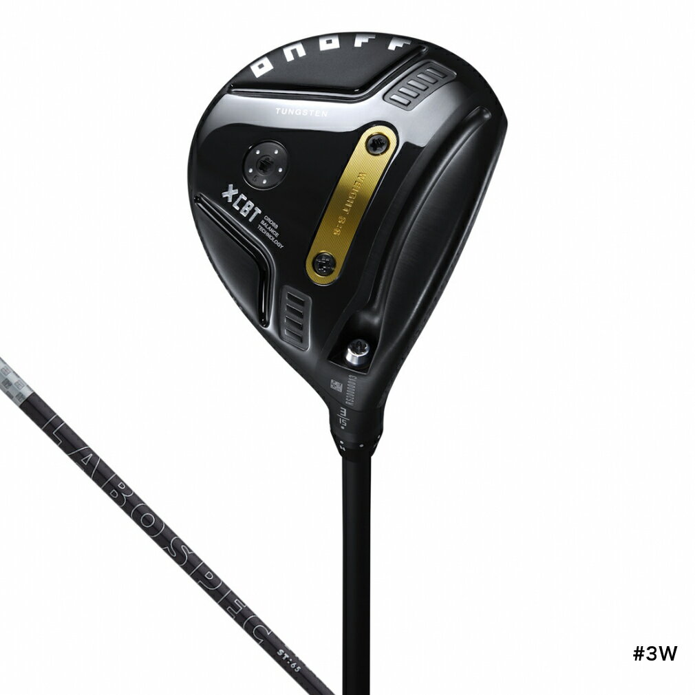 最大10％OFFクーポン 【11/20〜11/27】 オノフ 2026 ONOFF FAIRWAY WINGS KURO ユーティリティウィングス クロ ゴルフ フェアウェイウッド LABOSPEC ST65 S 2025年 メンズ