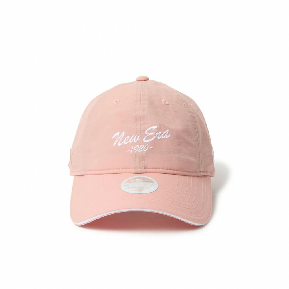 11/18限定★抽選で最大100％Pバック ニューエラ レディース ゴルフウェア キャップ 秋 冬 GFW 940LV OPEN BACK NYLON PNK (14669001) NEW ERA