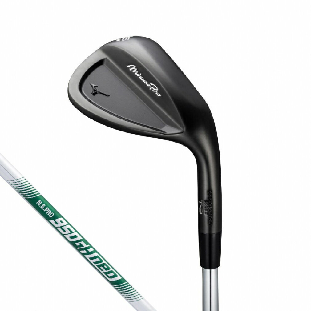 11/25限定★抽選で最大100%Pバック ミズノ Mizuno Pro T-3 BLACK IP ゴルフ ウェッジ N.S.PRO 950GH neo 56゜...