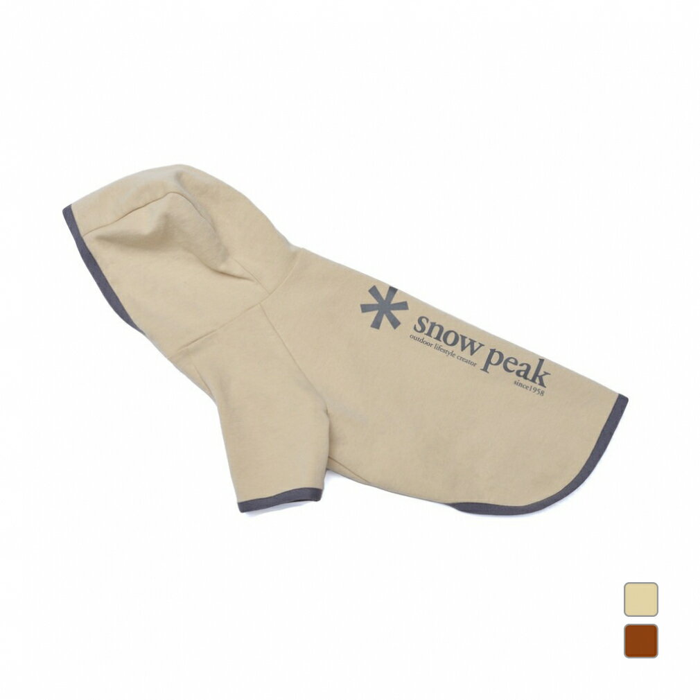 スノーピーク Dog Hoodie DS-25AU005 キャンプ ドッグウェア ペット用品 snow peak