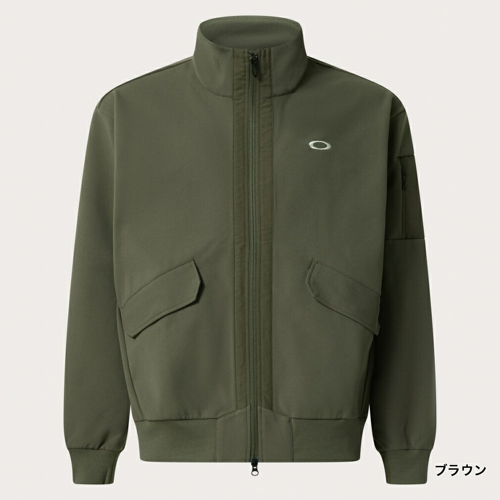 11/5限定★抽選で最大100％Pバック オークリー ゴルフウェア 長袖トレーナー 秋 冬 O-SYNC PACK TRACK JACKET (FOA408140) メンズ OAKLEY