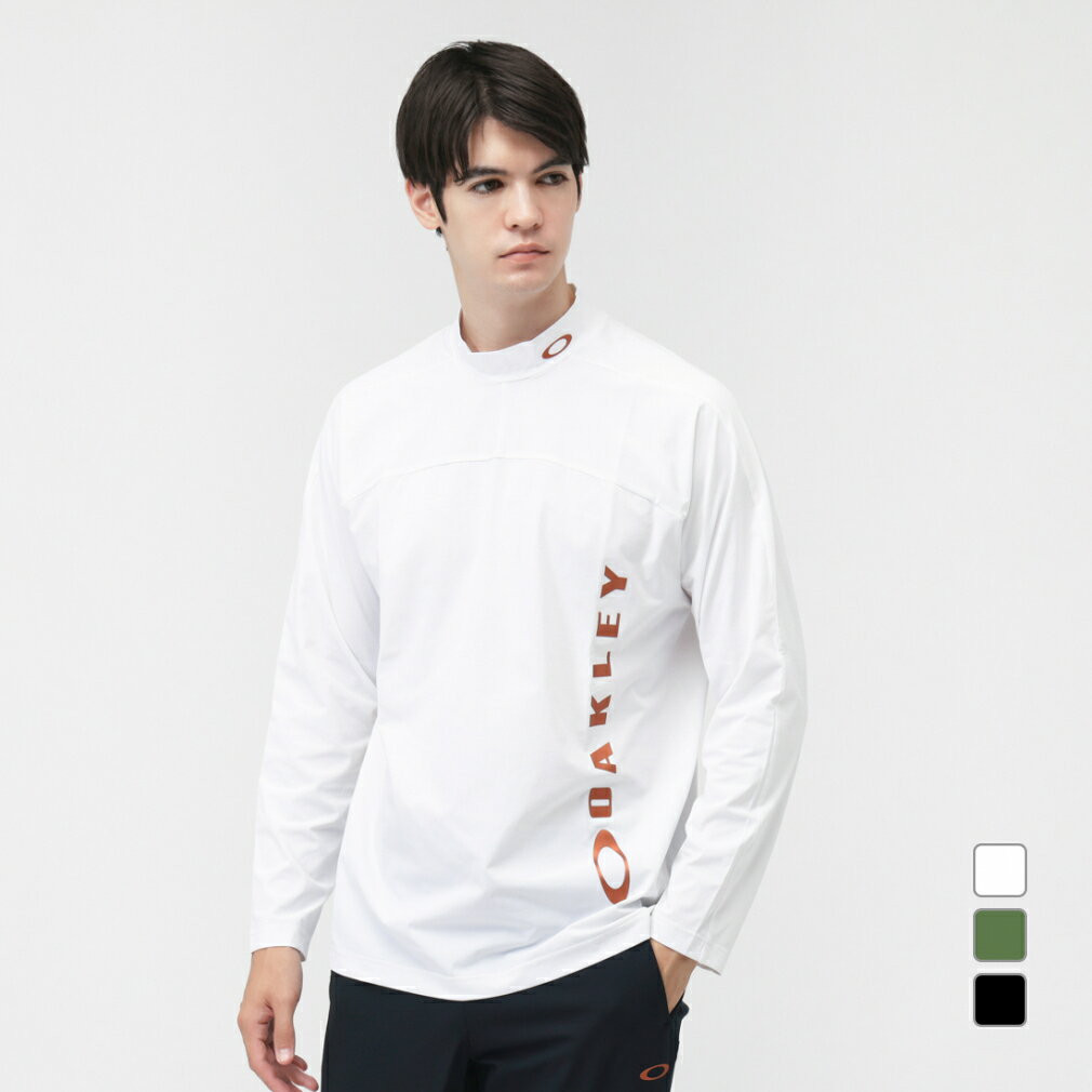 最大10%OFFクーポン 【11/20〜11/27】 オークリー メンズ 長袖 機能 Tシャツ BORDERLESS HEAT SHIELD L/S MOCK ...