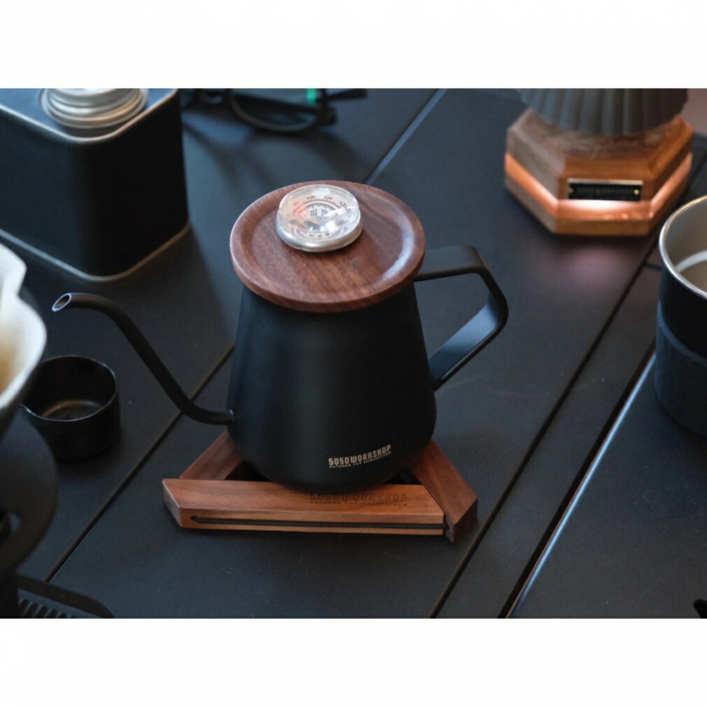 最大10％OFFクーポン 【5/23〜5/27】 フィフティフィフティワークショップ DRIP POD TR048-4474 キャンプ コーヒー用品 ケトル 5050WORKSHOP 3