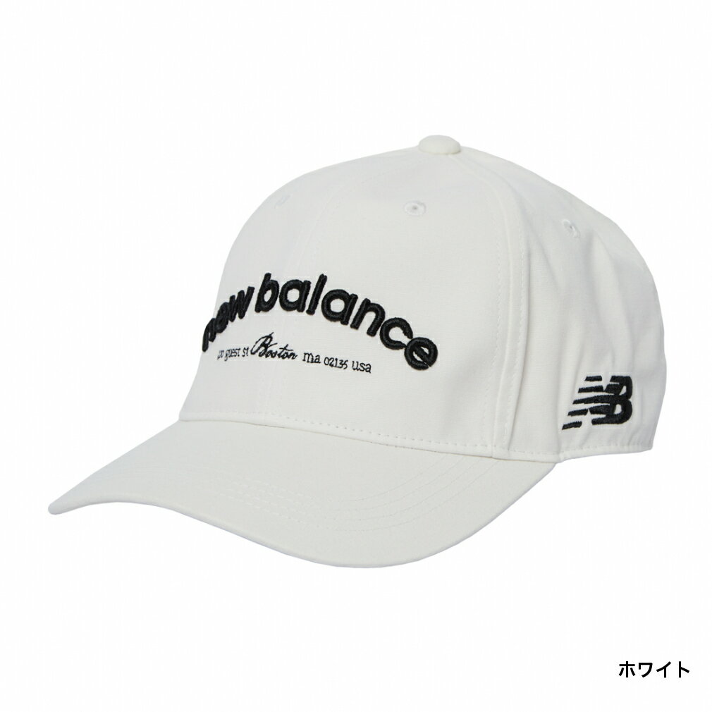 ニューバランス ゴルフウェア キャップ 秋 冬 SIX PANELS CAP (0125287001) メンズ New Balance