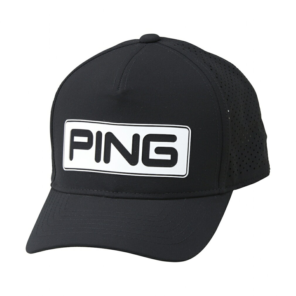 11/20限定★抽選で最大100％Pバック ピン ゴルフウェア キャップ 春 夏 HW-T2501 ツアーキャップ (38205-01) メンズ PING