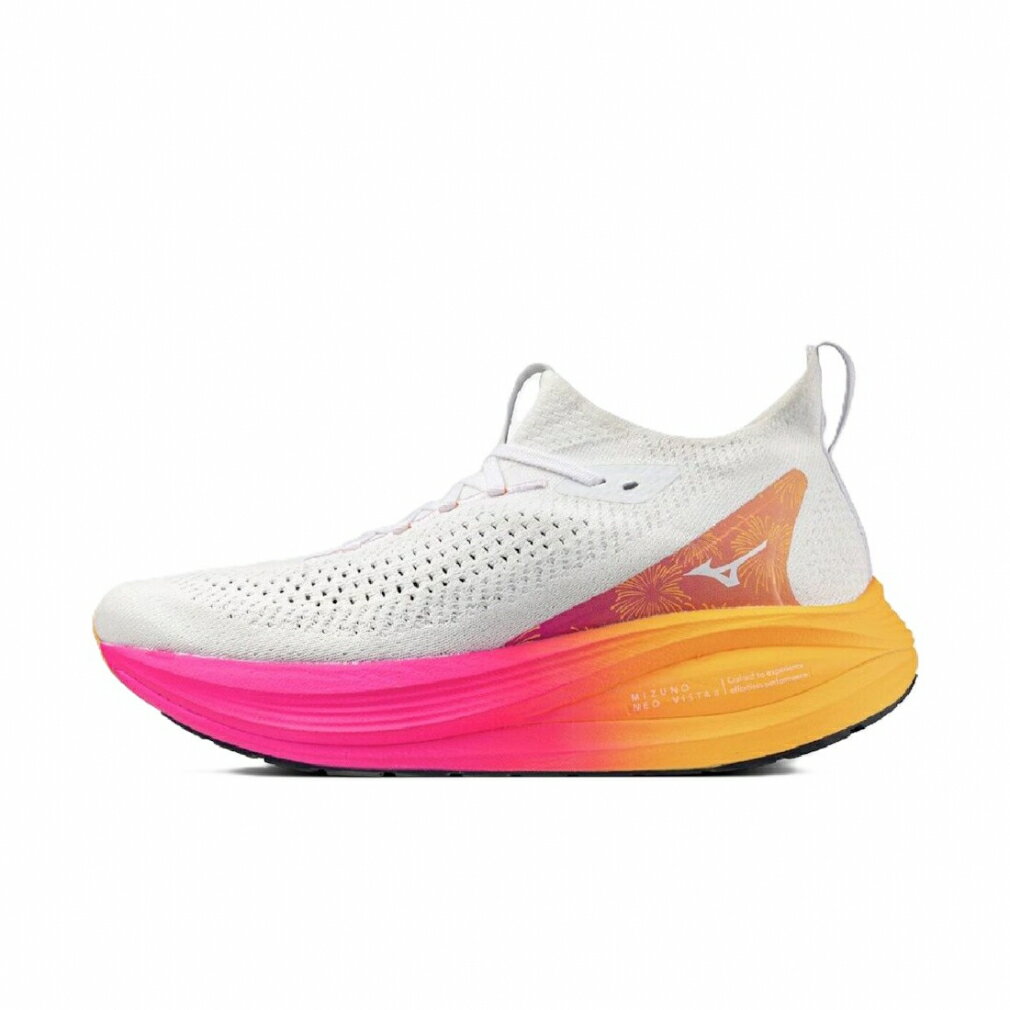  最大10％OFFクーポン 【11/16】 ミズノ MIZUNO NEO VISTA 2 ミズノネオビスタ2 J1GC254704 メンズ レディス 陸上/ランニング ランニングシューズ 2E : ホワイト×ピンク MIZUNO imbkk