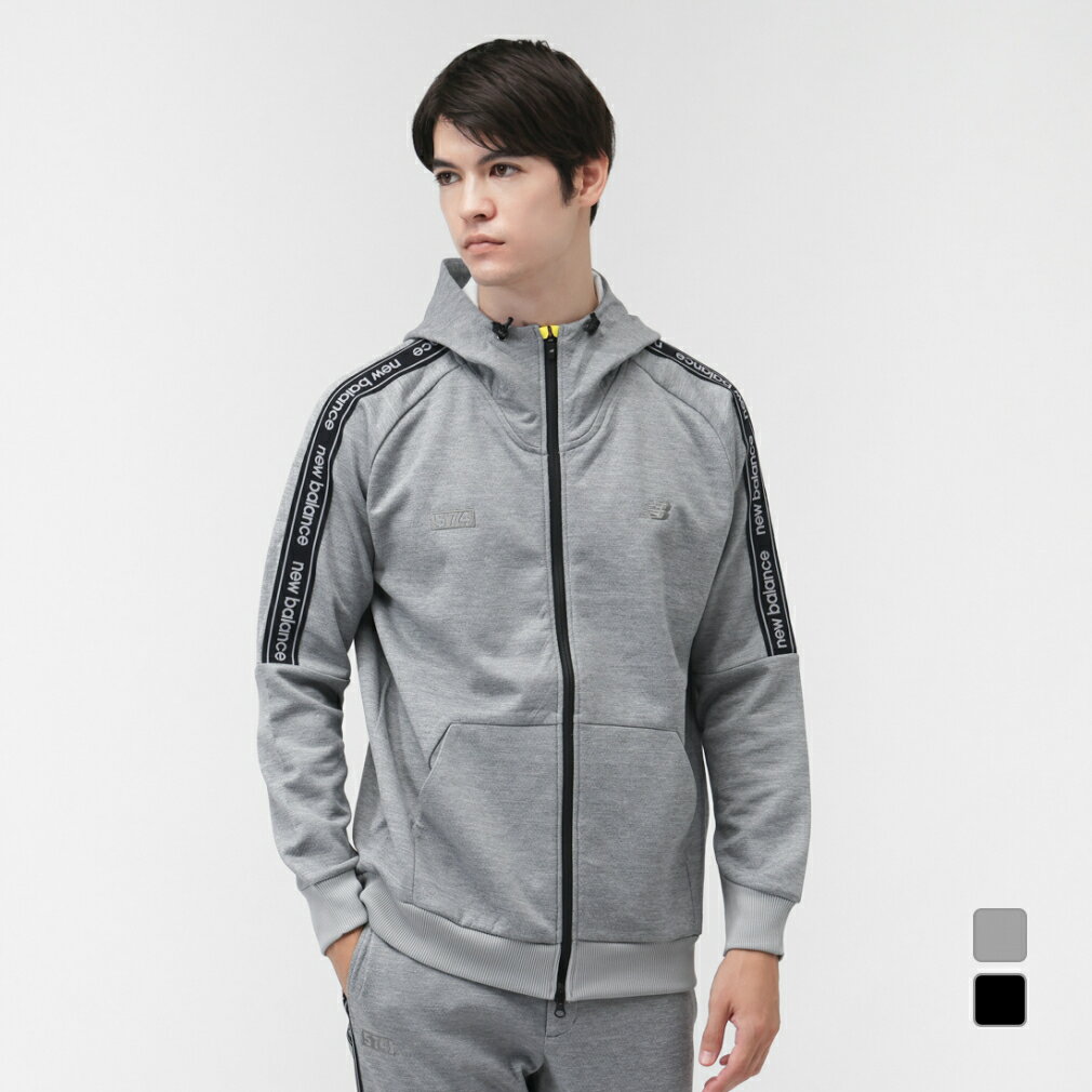 11/5限定★抽選で最大100％Pバック ニューバランス ゴルフウェア 長袖トレーナー 秋 冬 SWEAT FULL ZIP HOODIE (0125262001) メンズ New Balance
