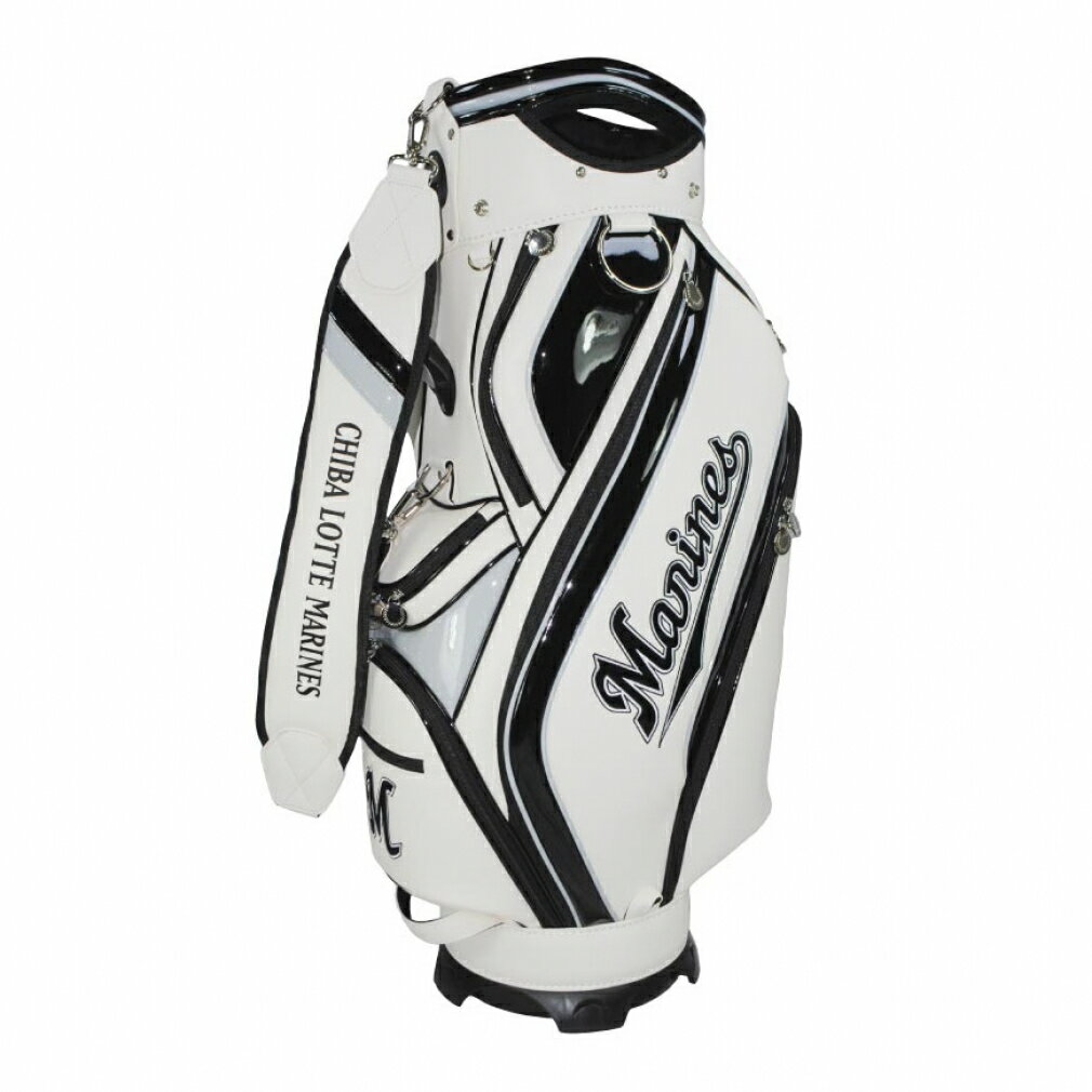 千葉ロッテ 9.5型 キャディーバック LMCB-5427 (LMCB-5427) ゴルフ キャディバッグ 9.5型