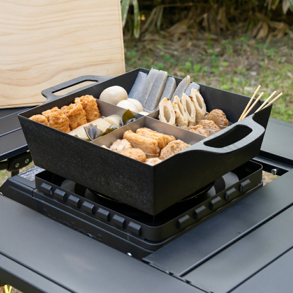 11/25限定★抽選で最大100%Pバック アルペンアウトドアーズ アルミスクエア鍋26 キャンプ クッキング Alpen Outdoors AOD