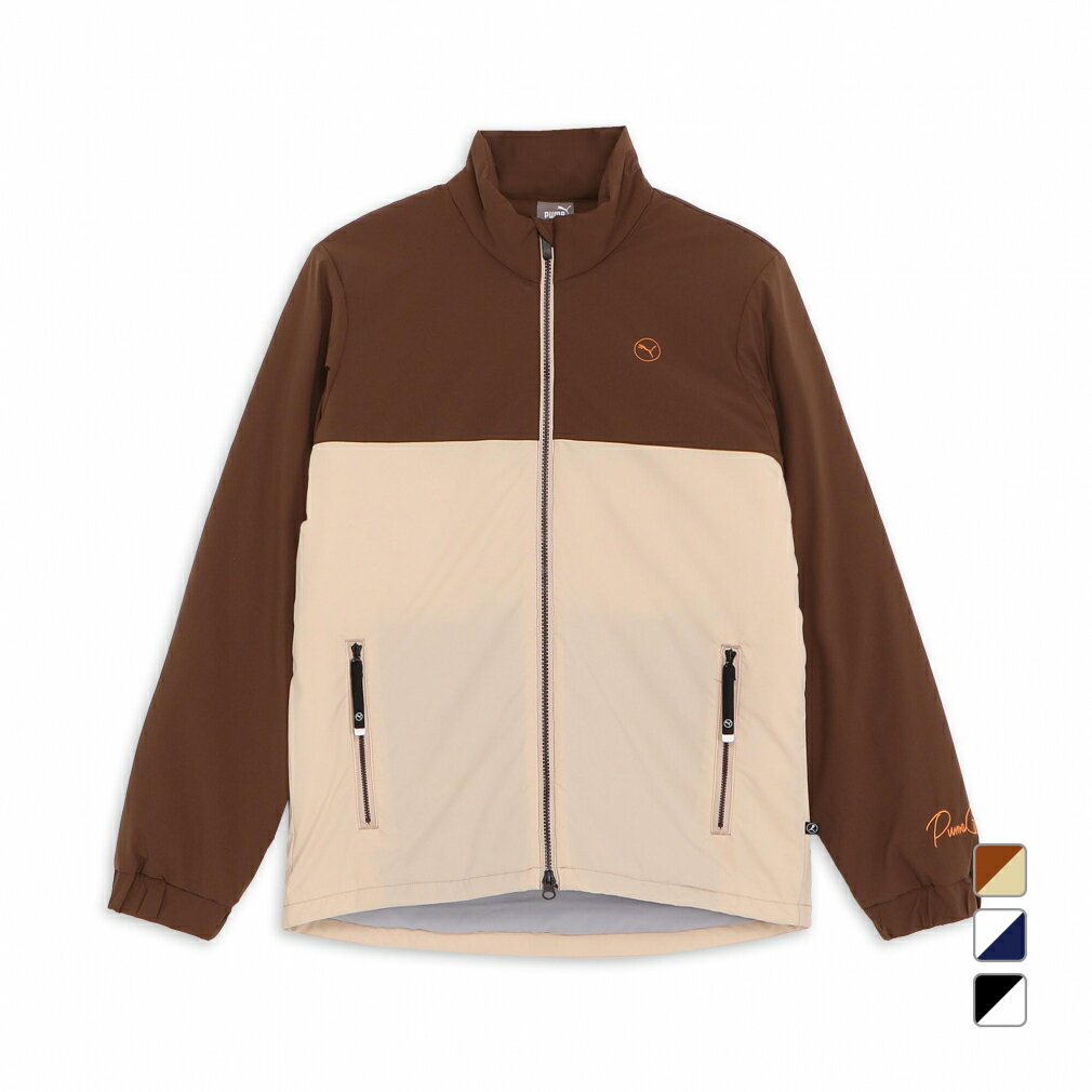 最大10％OFFクーポン 【11/20〜11/27】 プーマ ゴルフウェア 中綿ジャケット 秋 冬 ストレッチナカワタ..