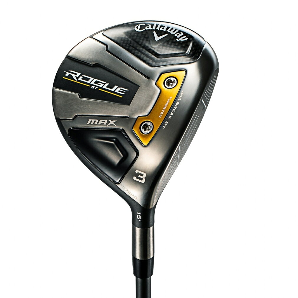最大10％OFFクーポン 【11/16】 キャロウェイ ROGUE ST MAX フェアウェイウッド ゴルフ TOUR AD UB-6 S(STF) 18.0゜ 2025年モデル メンズ Callaway