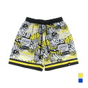 スポルディング ジュニア(キッズ・子供) バスケットボール ハーフパンツ ジュニア ジャージーショーツ スポンジ・ボブ グラフィティ SJP25187S SPALDING