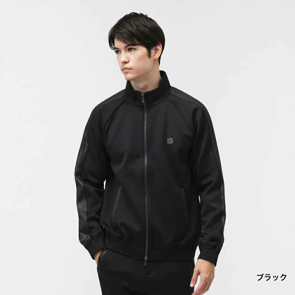 セントアンドリュース ゴルフウェア 長袖トレーナー 秋 冬 ダンボールニットブルゾン (0425262955) メンズ St ANDREWS