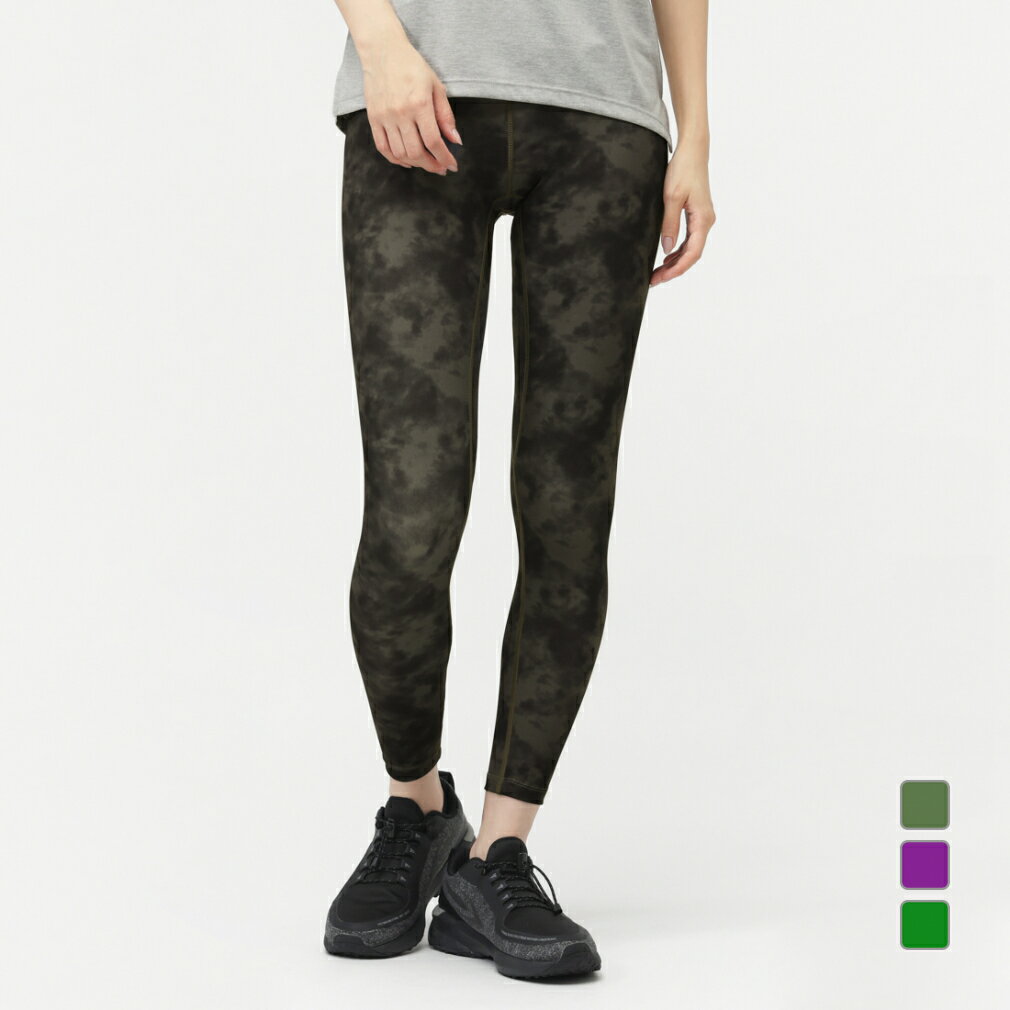 11/25限定★抽選で最大100%Pバック ティゴラ レディース レギンス ロングタイツ プリント TR-3F2655LT スポーツウェア ヨガウェア TIGO...