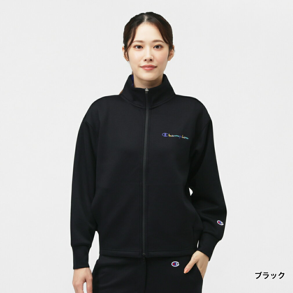 11/5限定★抽選で最大100％Pバック チャンピオン レディース ゴルフウェア アウターウェア 秋 冬 テックウイ-ブスウエットジップジャケット (CW-CG604) Champion