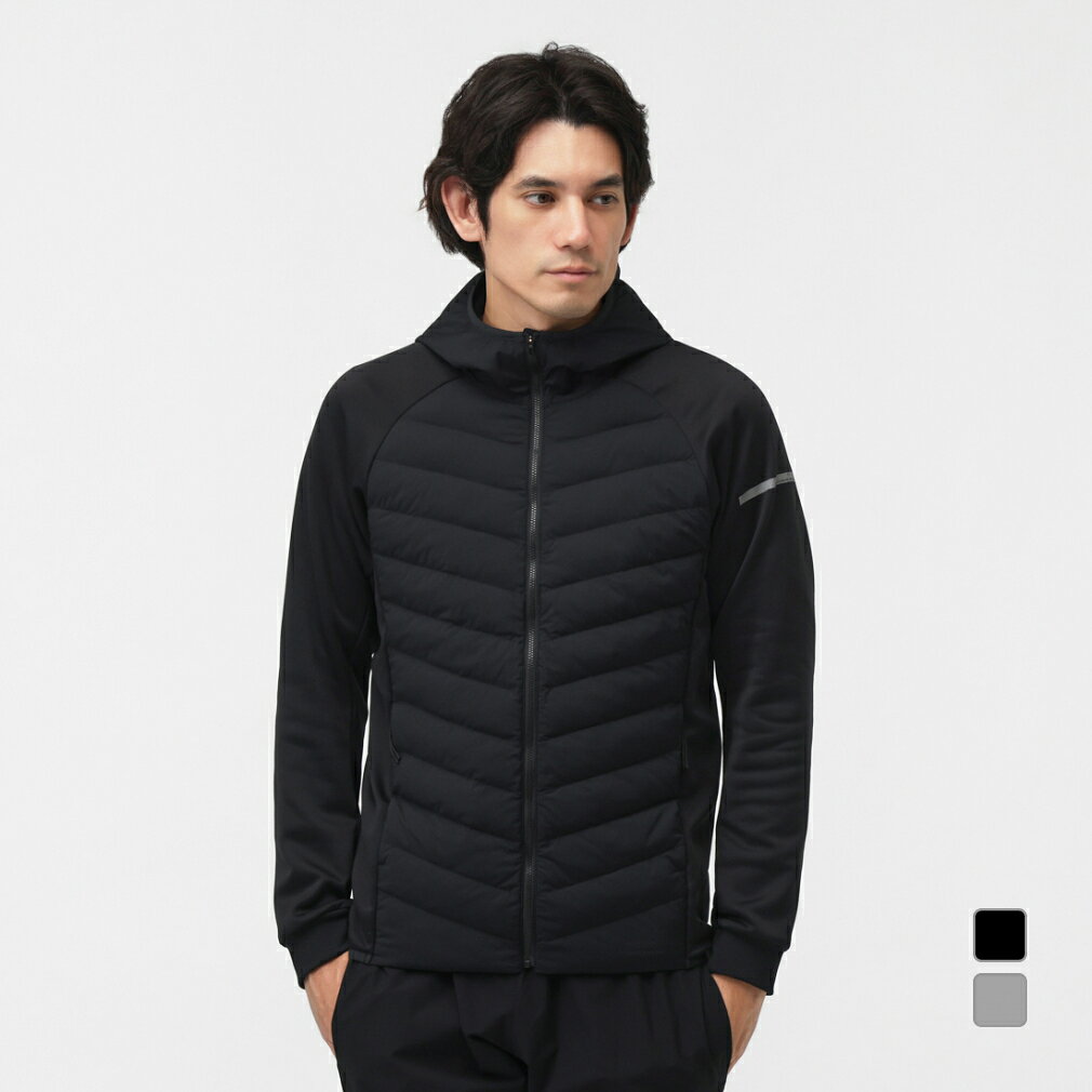 11/20限定★抽選で最大100％Pバック ティゴラ メンズ ランニングウェア ウインドブレーカー ランニング メンズジャケット インサレーションジャケット 保温 中綿 冬 TR-3R1605IJ TIGORA