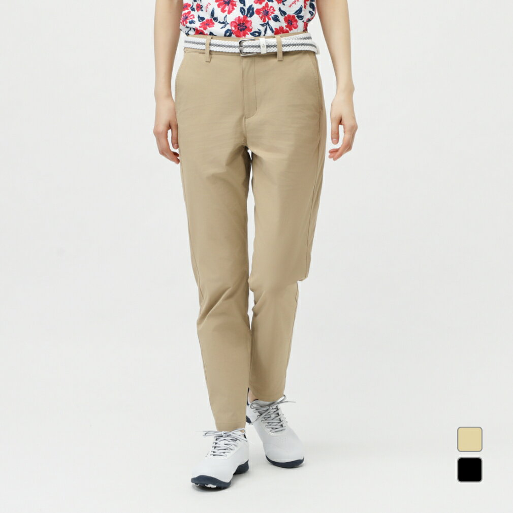 11/15限定★抽選で最大100％Pバック コルウィン レディース ゴルフウェア ロングパンツ 春 夏 ゆったりテーパードパンツ カジュアル (KO-1B2035) Kolwin