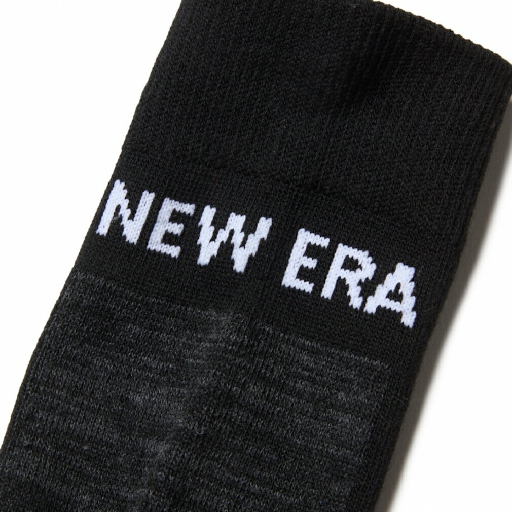 最大10％OFFクーポン 【5/23〜5/27】 ニューエラ レディース スキー/スノーボード ソックス OD SOCKS SNOW BLK 14669929 BLK ： ブラック NEW ERA 3