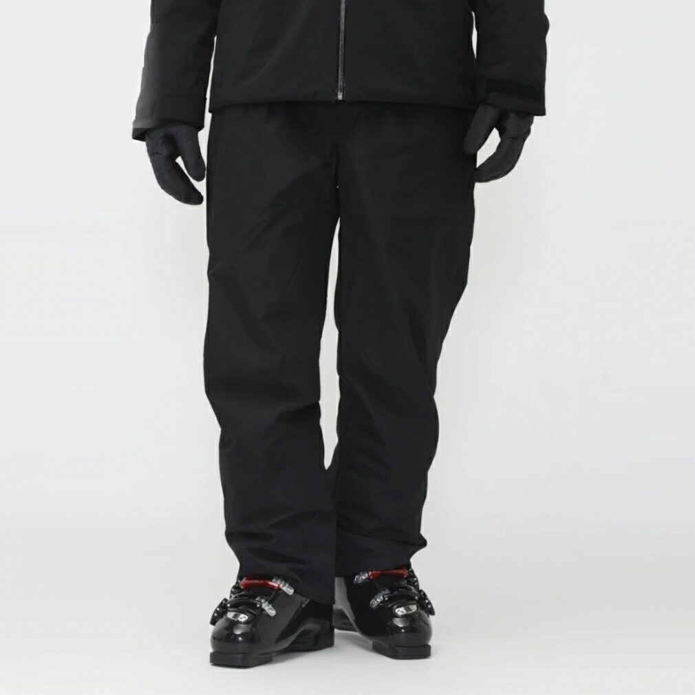ファブリス メンズ スキー パンツ メンズ スノーサスペンダー付パンツ ゆったりサイズ (FA-5S36045SY) ： ブラック FABLICE