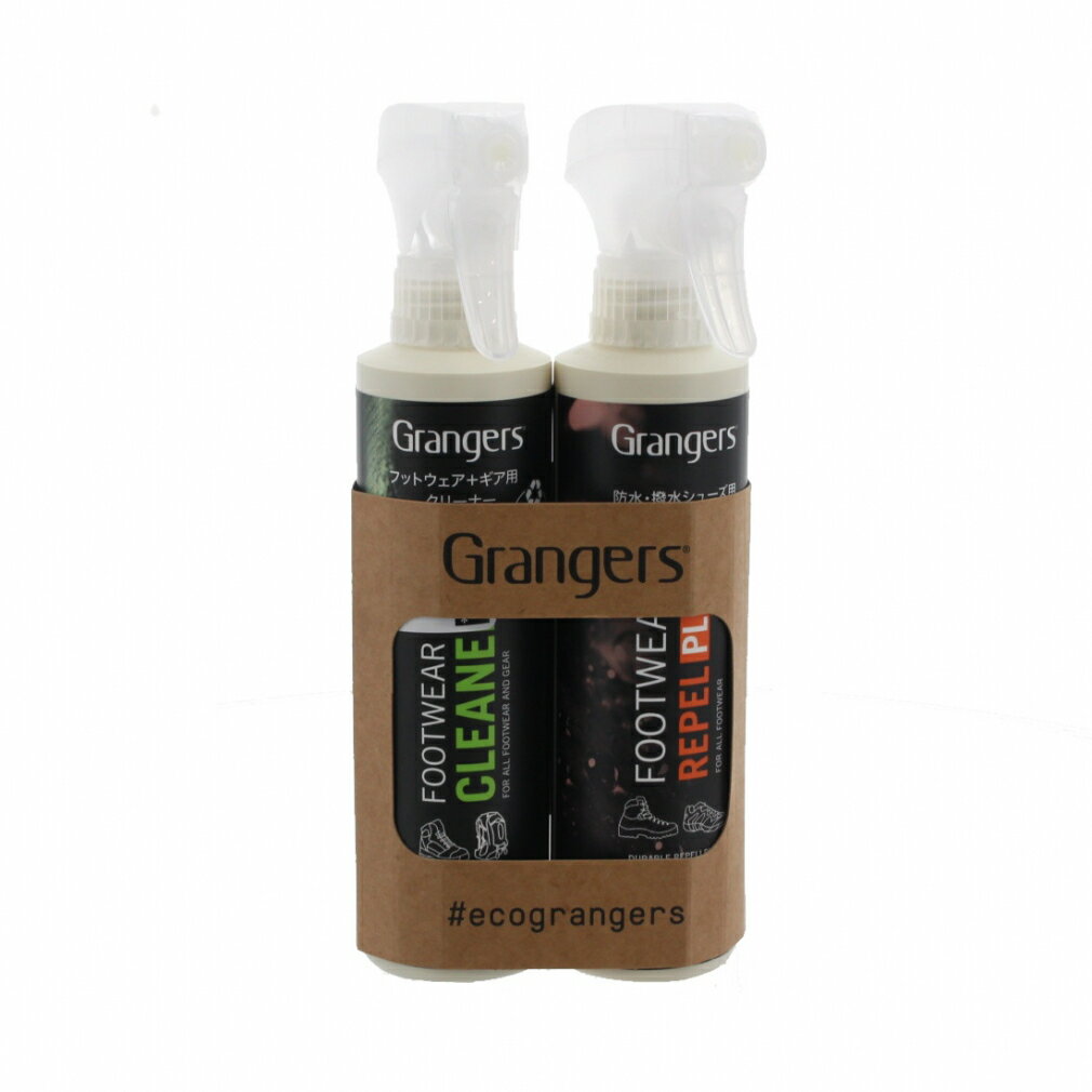 最大10％OFFクーポン 【11/30〜12/1】 グランジャーズ シューズケア ツインパック 1500015 トレッキン..