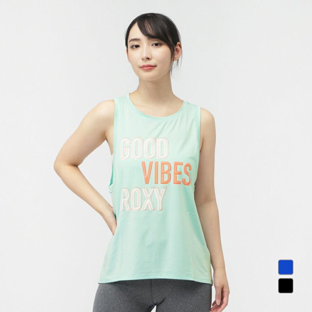 11/25限定★抽選で最大100%Pバック ロキシー レディース タンクトップ GOOD VIBES TANK RSL254533 スポーツウェア ヨガウェア ...