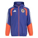 アディダス サッカー日本代表 ティロ26 オールウェザー ジャケット JZ7100 メンズ サッカー/フットサル ライセンスジャケット 2026 : ブルー a...