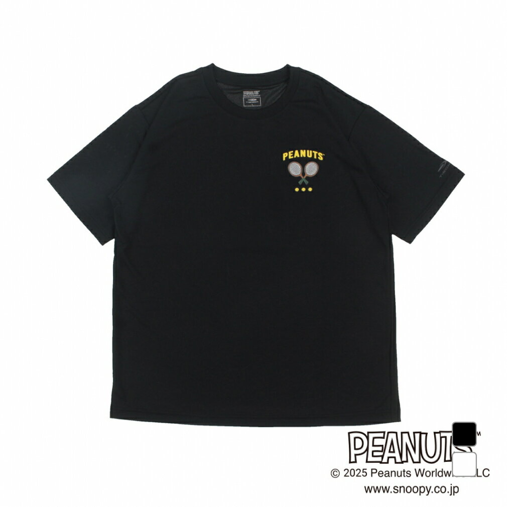 最大10％OFFクーポン 【11/30〜12/1】 ピーナッツ スヌーピー メンズ レディス テニス 半袖Tシャツ グ..