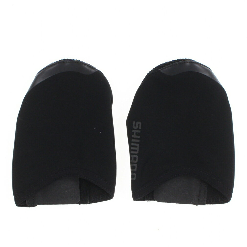 最大10％OFFクーポン 【11/30～12/1】 シマノ バイシクル プロテクター DUAL ソフトシェルトゥーカバー : ブラック SHIMANO