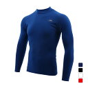 12/5限定★抽選で最大100%Pバック ティゴラ メンズ サッカー/フットサル 長袖インナーシャツ アイヒートコンプレッションハイネック長袖 吸湿発熱加工 T...