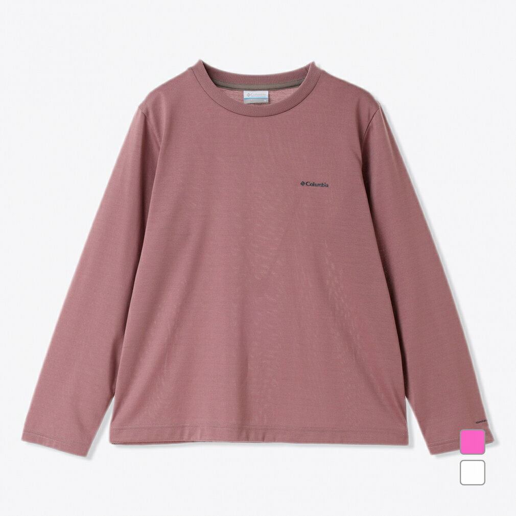2025秋冬 コロンビア レディース アウトドアカジュアル 長袖Tシャツ ウィメンズクレストトゥーフォレストロングスリーブクルー PL0266 Columbia