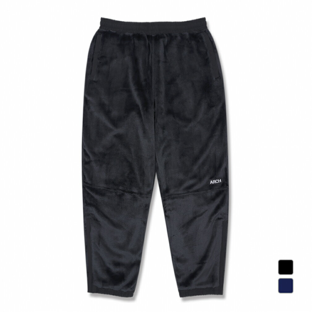 アーチ メンズ レディス バスケットボール アウターボトムス hairy fleece wide pants B225 Arch