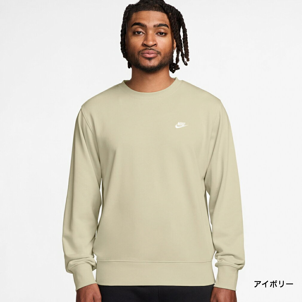 ナイキ メンズ スウェット トレーナー クラブ FT L/S クルー FN3889 スポーツウェア NIKE（3枚目）