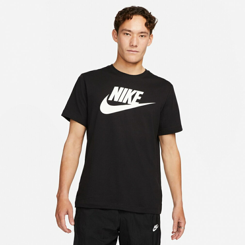 最大10％OFFクーポン 【5/30】 ナイキ メンズ 半袖 Tシャツ NSW フューチュラ アイコン S/S Tシャツ AR5005 010 スポーツウェア ： ブラック NIKE