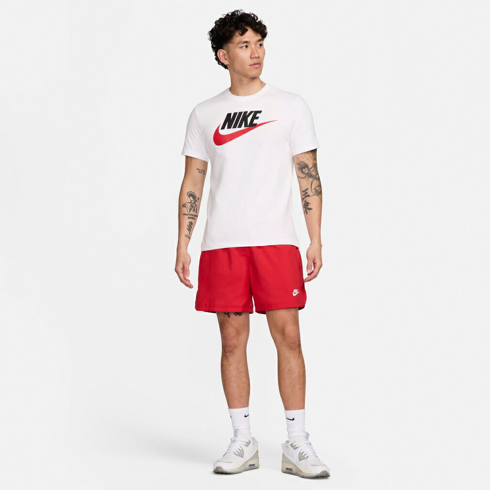 ナイキ メンズ 半袖 Tシャツ NSW フューチュラ アイコン S/S Tシャツ AR5005 100 ...