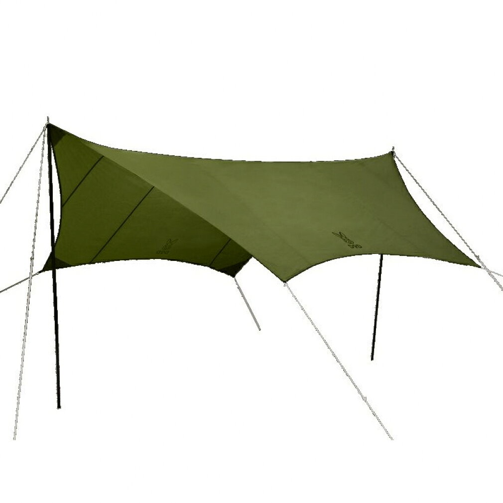 Tarp - 抽選で最大100％Pバック【6/4〜6/11】 ディーオーディー いつかのタープ TT5-631 KH キャンプ タープテント : カーキ DOD