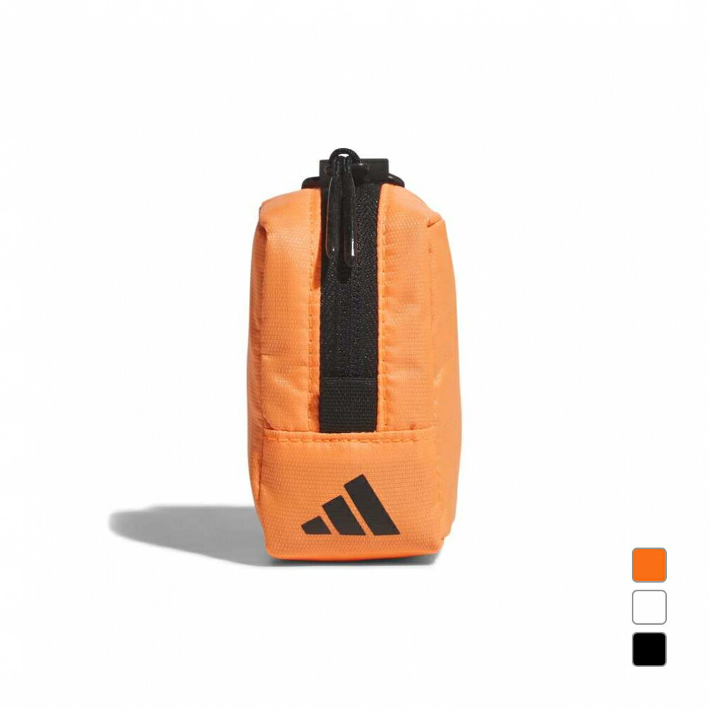 3/1限定★抽選で最大100％Pバック アディダス ワーディング ボールケース (NEB98) ゴルフ ラウンドポーチ adidas