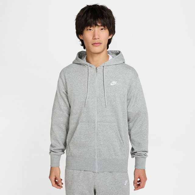 楽天市場】nike ジップ パーカー グレーの通販
