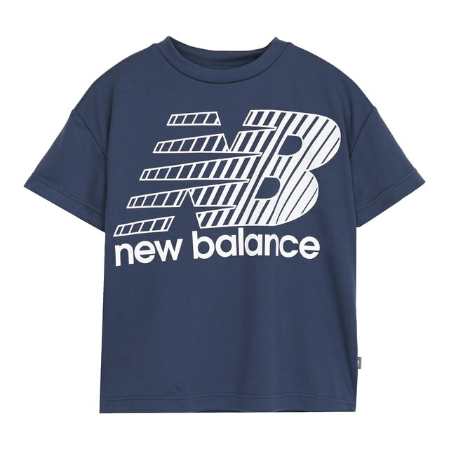 ニューバランス ジュニア キッズ 子供 半袖 機能 Tシャツ ビッグロゴショートスリ...