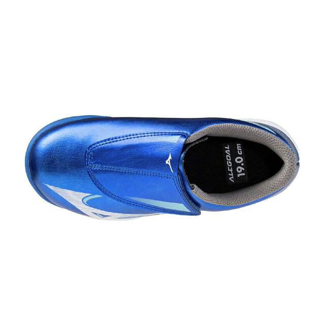 ミズノ アレゴール ONE-B AS P1GE262901 ジュニア(キッズ・子供) サッカー トレーニングシューズ 3E : ブルー×ホワイト MIZUNO 3