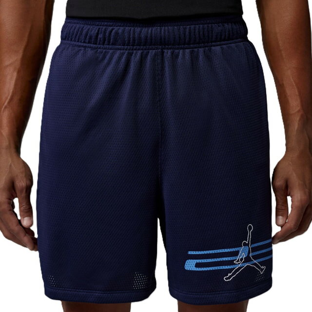 ジョーダン メンズ レディス バスケットボールウェア ハーフパンツ SPT Dri-FIT メッシュ グラフィック ショーツ IF0872-410 : ネイビー JORDAN
