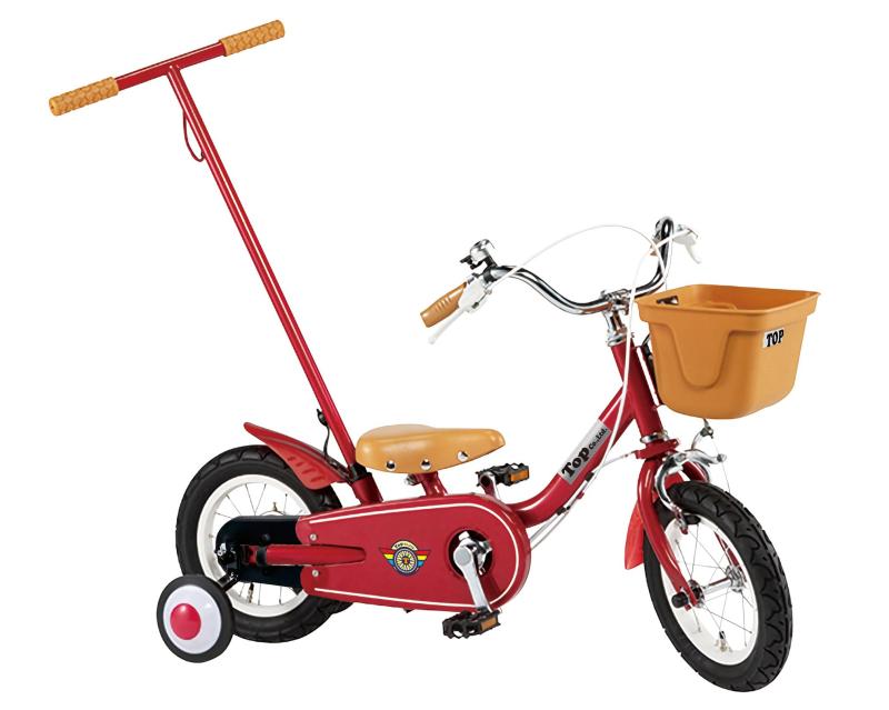 トップ(Top) いきなり自転車 12インチ,14インチ,16インチ トップキッズ Top Kids かじ取り 手押し棒 日..
