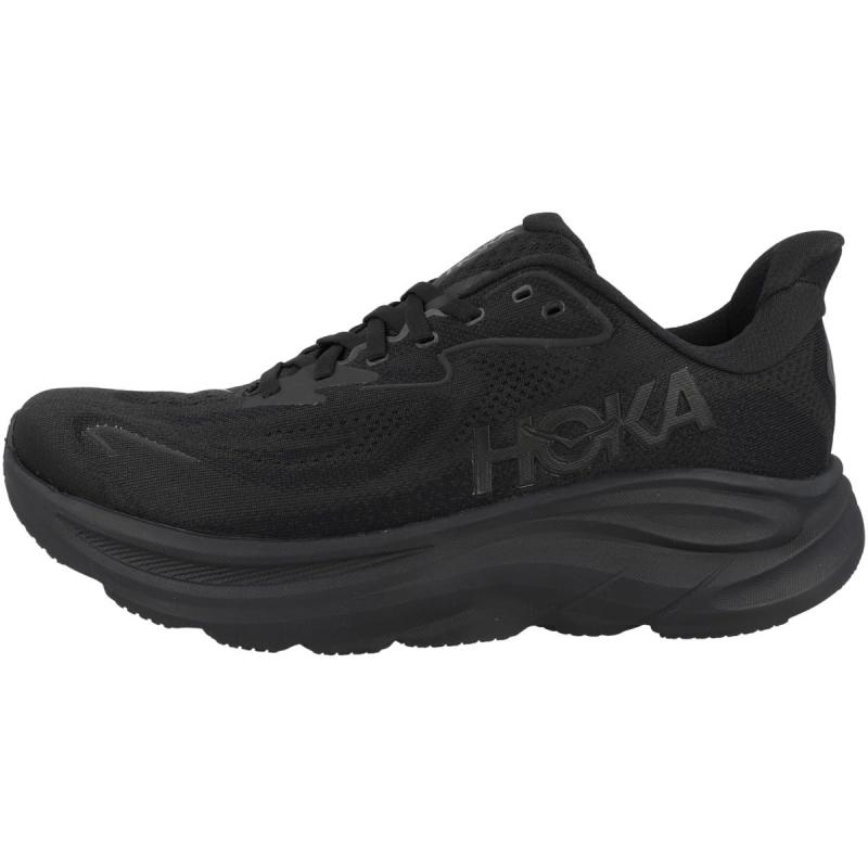 ホカ（HOKA） ランニングシューズ ジョギングシューズ クリフトン 10 ワイド ブラック 1162032-BBLC ス..