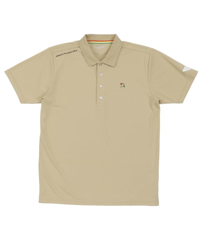 [Arnold Palmer] [アーノルドパーマー ゴルフウェア ポロシャツ 半袖 メンズ 衿裏プリント半袖ポロシャツ AP220101D02