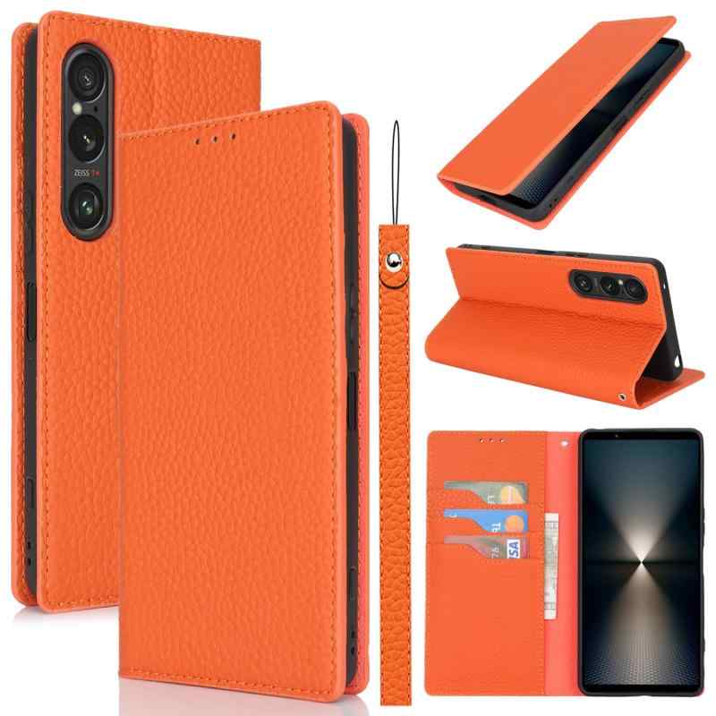 Litchi pattern case for Xperia 1 VI