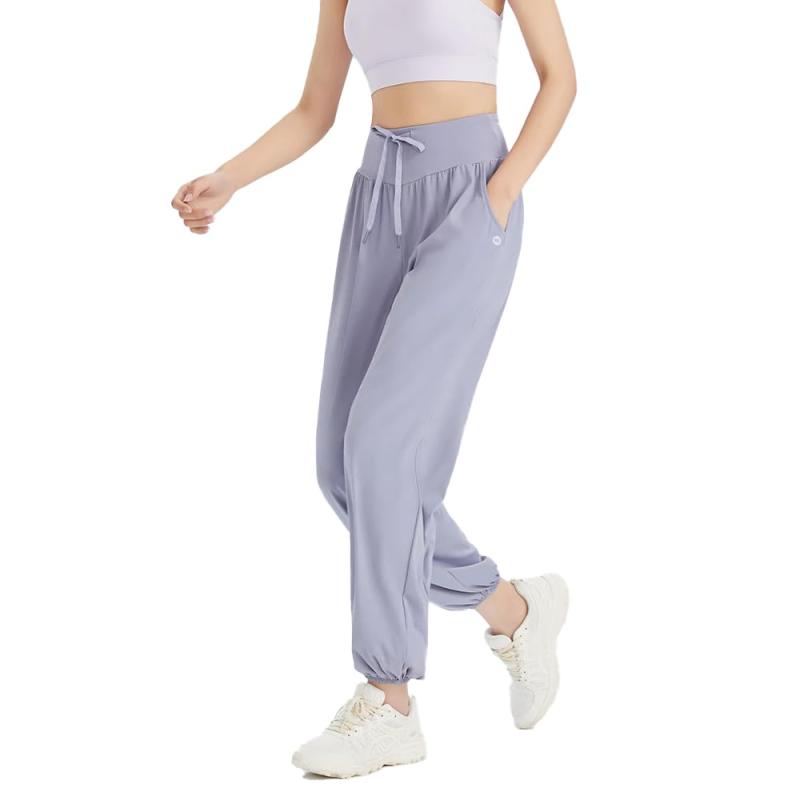 [Yomoment] ゆったり ジョガーパンツ 夏 吸汗速乾 ヨガパンツ スポーツウェア ピラティス ヨガウェア 動きやすい ラッシュガードのサムネイル