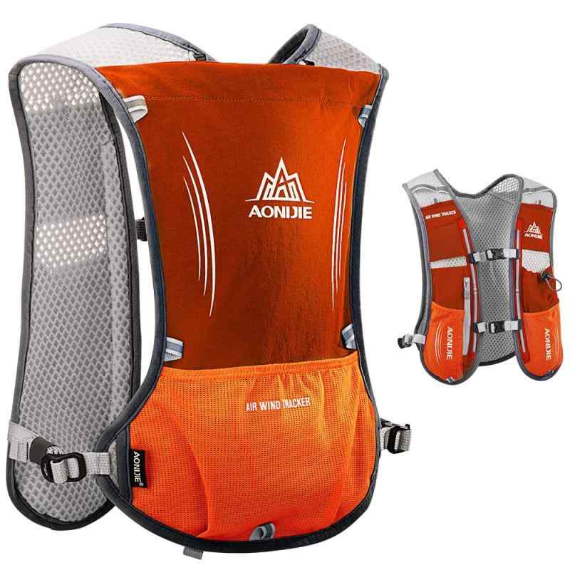 HEARTST ハイドレーションバッグ ランニングバッグパック ハイドレーション ベスト 5L 軽量 防水 通気 自転車 登山 マラソン ナーランニング ジョギング マラソン 水分補給